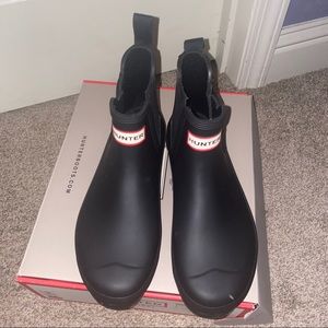 hunter chelsea boots